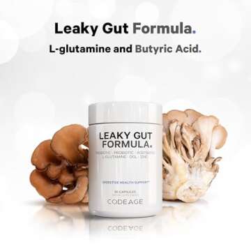 Codeage Leaky Gut Supplement for Digestive Wellness