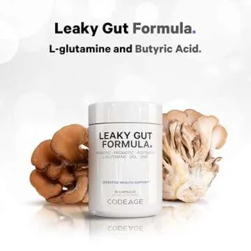 Codeage Leaky Gut Supplement for Digestive Wellness