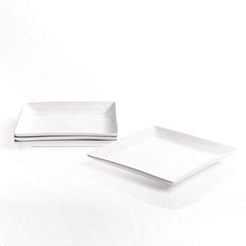 Danxia Porcelain Dinner Plates - Elegant 4 Piece Set