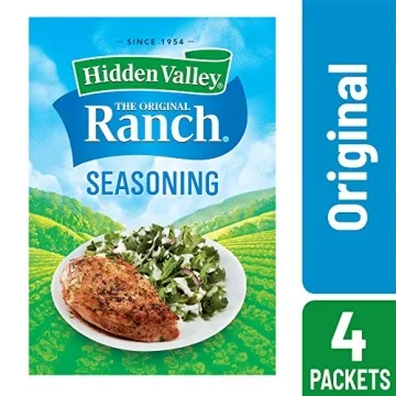 Hidden Valley Ranch Dressing and Seasoning Mix- Pack of 4