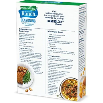 Hidden Valley Ranch Dressing and Seasoning Mix- Pack of 4