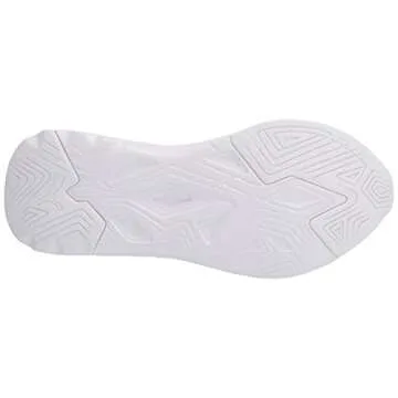 Puma Women's SOFTRIDE Sophia Running Shoe, Rainbow White-Silver-High Risk Red, 8