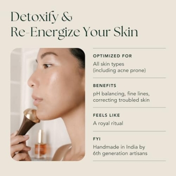 RANAVAT Kansa Wand - Rejuvenating Facial Massage Tool