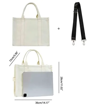 Ladies Handbags Large Capacity Tote Bags Shopping Bags Simple Tote Shoulder Bags Black Tote Bags (white)