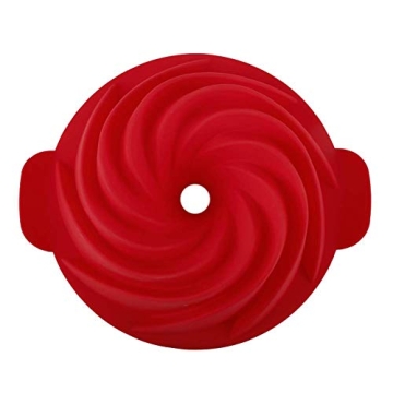 SHEbaking Silicone Fluted Cake Mold for Easy Baking