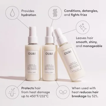 OUAI Travel Kit Detox Shampoo Hair Mask Scalp Scrub
