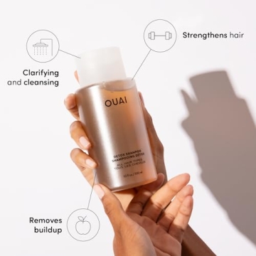 OUAI Travel Kit Detox Shampoo Hair Mask Scalp Scrub