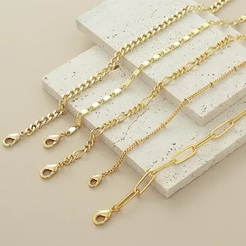 Gokeey 14K Gold Cute Jewelry Set for Women