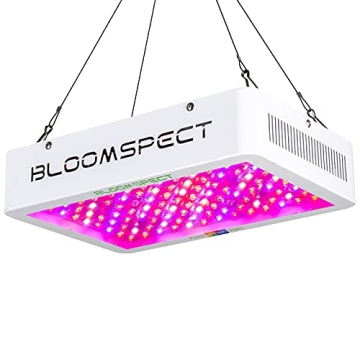 BLOOMSPECT Upgraded 1000W LED Grow Lights with Veg & RED & Bloom 3 Modes, Daisy Chain, Double Chips ...