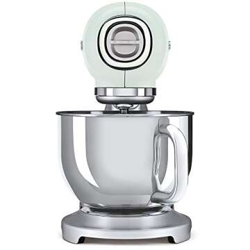Smeg 50's Retro Stand Mixer (Pastel Green) – The Perfect Blend of Style and Functionality for Your...