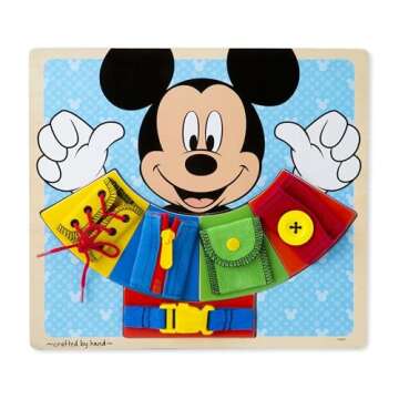 Skills Board for Kids | Melissa & Doug Mickey Mouse Toy