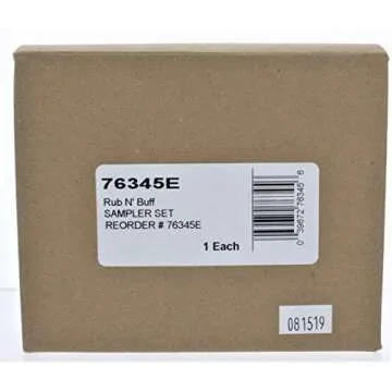 AMACO Rub 'N Buff Wax Metallic Finish 12 Tube Assortment