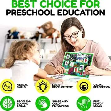 Wily Fox USA Sensory Busy Book Toys Autistic Children, Toddler Speech Therapy Activity Board Toys Montessori Educational Learning Toys, Autistic Toys Book, Montessori Toys for Toddlers (Speech Therapy