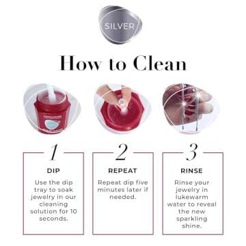 Premium Jewelry Cleaning Kit for Gold & Silver - 2 Jars