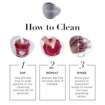 Premium Jewelry Cleaning Kit for Gold & Silver - 2 Jars