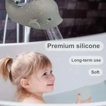 Bath Spout Cover, Faucet Cover Baby Protector Bath Tub Faucet Cover Protector for Kids, Silicone Bathtub Spout Cover for Baby Kids Toddlers Safety Protection Accessories