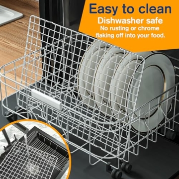 Durable Stainless Steel Cooling Racks - Ideal for Baking
