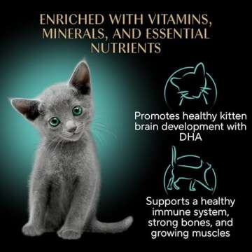 Sheba Perfect Portions Kitten Wet Cat Food Pate Chicken Entree and Salmon Entree, 2.6 oz. Twin-Pack Trays (12 Count, 24 Servings) (Pack of 2)