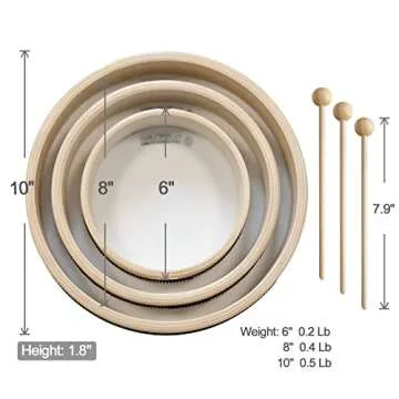 MUSICUBE Hand Drum Set - Educational Percussion for All Ages