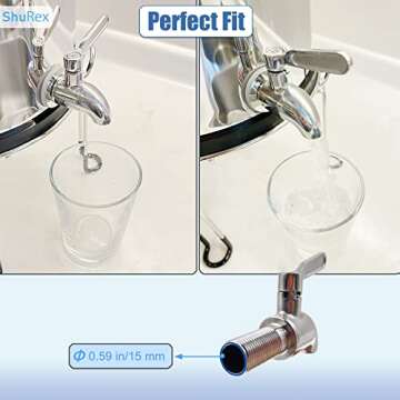 Replacement Stainless Steel Spigot for Berkey Water Filters