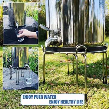 Replacement Stainless Steel Spigot for Berkey Water Filters