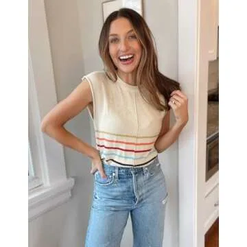 Stylish Summer Sweater Vest for Women by Zeagoo