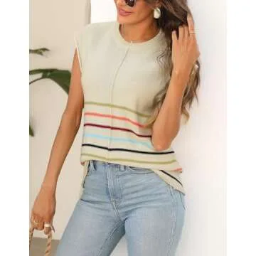 Stylish Summer Sweater Vest for Women by Zeagoo