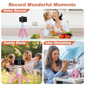 UBeesize Flexible Phone Tripod for Photography & Vlogging