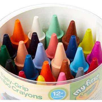CRAYOLA MyFirst Jumbo Crayons - Perfect for Toddlers Art
