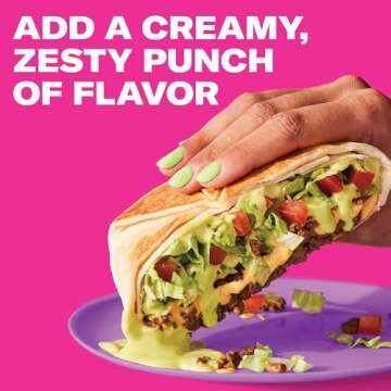 Taco Bell Creamy Avocado Ranch Sauce 12oz - Iconic Flavor