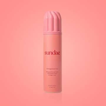 sundae Whipped Shower Foam Pomegranate Fizz Foaming Body Wash 8.9 fl oz, 265ml