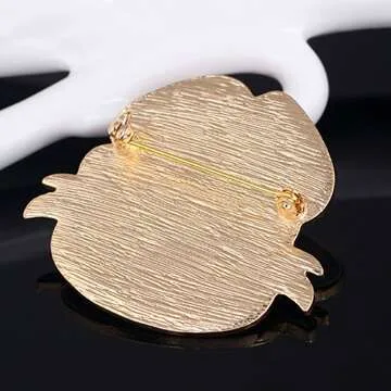 Enamel Flower Remembrance Pin for Memorial