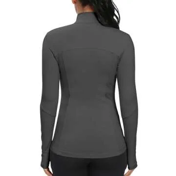 GYM RAINBOW Women's Stylish Athletic Workout Jacket