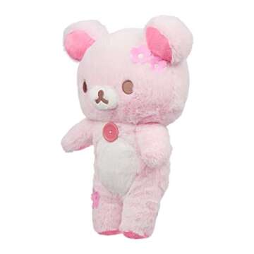Korilakkuma Cherry Blossom Plush - 13.5" Super Soft Toy