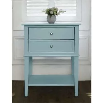 Ameriwood Home Franklin Accent Table with 2 Drawers