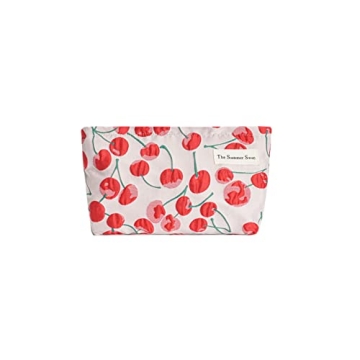 Discover The Summer Swan Large Aesthetic Makeup Bag
