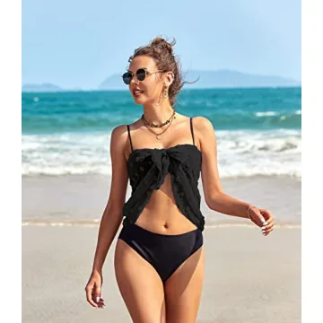 Ekouaer Sarong Coverups Lightweight Chiffon Wraps