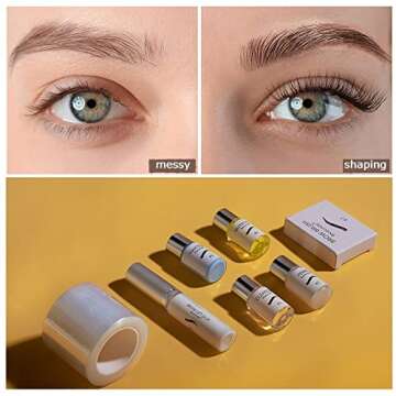 Professional DIY Eyebrow Lamination Kit for Stunning Results