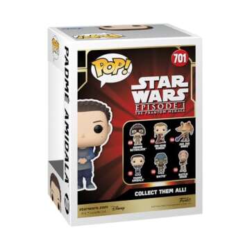 Funko POP! Star Wars: Episode 1 The Phantom Menace Anniversary - Padmé Amidala - Padme - (Tatooine) - Collectable Vinyl Figure - Gift Idea - Official Merchandise - for Kids & Adults - Movies Fans
