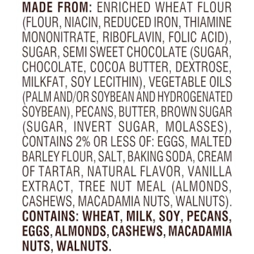 Chesapeake Dark Chocolate Pecan Cookies 7.2 OZ