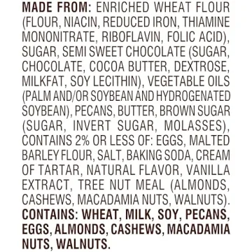 Chesapeake Dark Chocolate Pecan Cookies 7.2 OZ