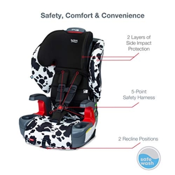 Britax Grow with You ClickTight Booster Car Seat - SafeWash