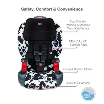 Britax Grow with You ClickTight Booster Car Seat - SafeWash