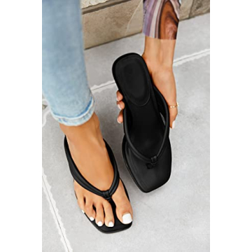 Stylish Ownmeen Women's Kitten Heel Sandals for Summer