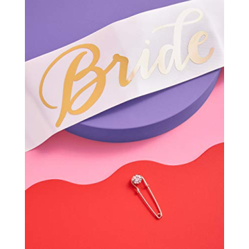 xo, Fetti Bachelorette Sash and Veil Kit for Celebrations