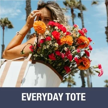 CleverMade Collapsible LUXE Tote - Stylish and Practical Utility Bag