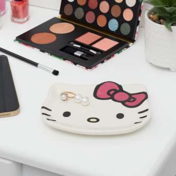 Hello Kitty Ceramic Jewelry Dish for Timeless Charm