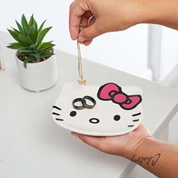 Hello Kitty Ceramic Jewelry Dish for Timeless Charm