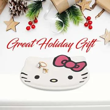 Hello Kitty Ceramic Jewelry Dish for Timeless Charm