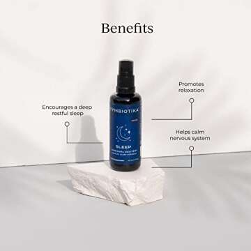 CYMBIOTIKA Sleep Supplement, Melatonin 1mg with L-Theanine 200mg, Liposomal Delivery, Non-GMO, Gluten & Sugar Free, Keto & Vegan Friendly, Cacao Flavor, 1.7 Fl Oz (Pack of 1)